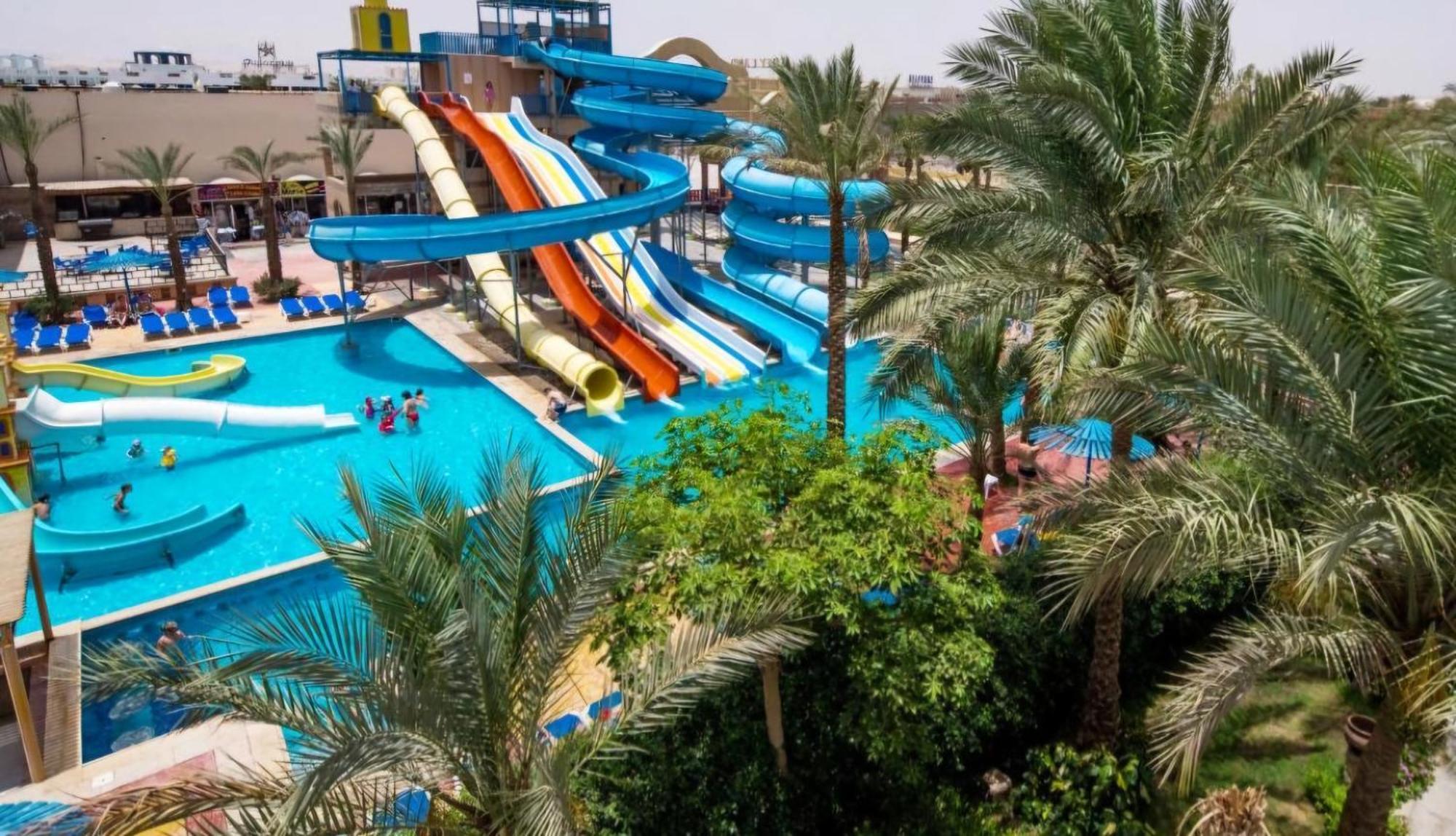 Mirage Bay Hotel & Aquapark All-Inclusive Hurghada Exterior foto